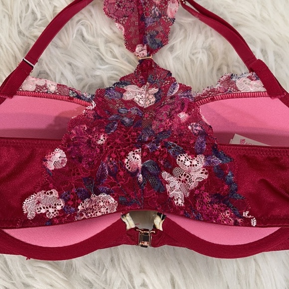 PINK Victoria’s Secret Floral Date Push Up NWT - Picture 6 of 6